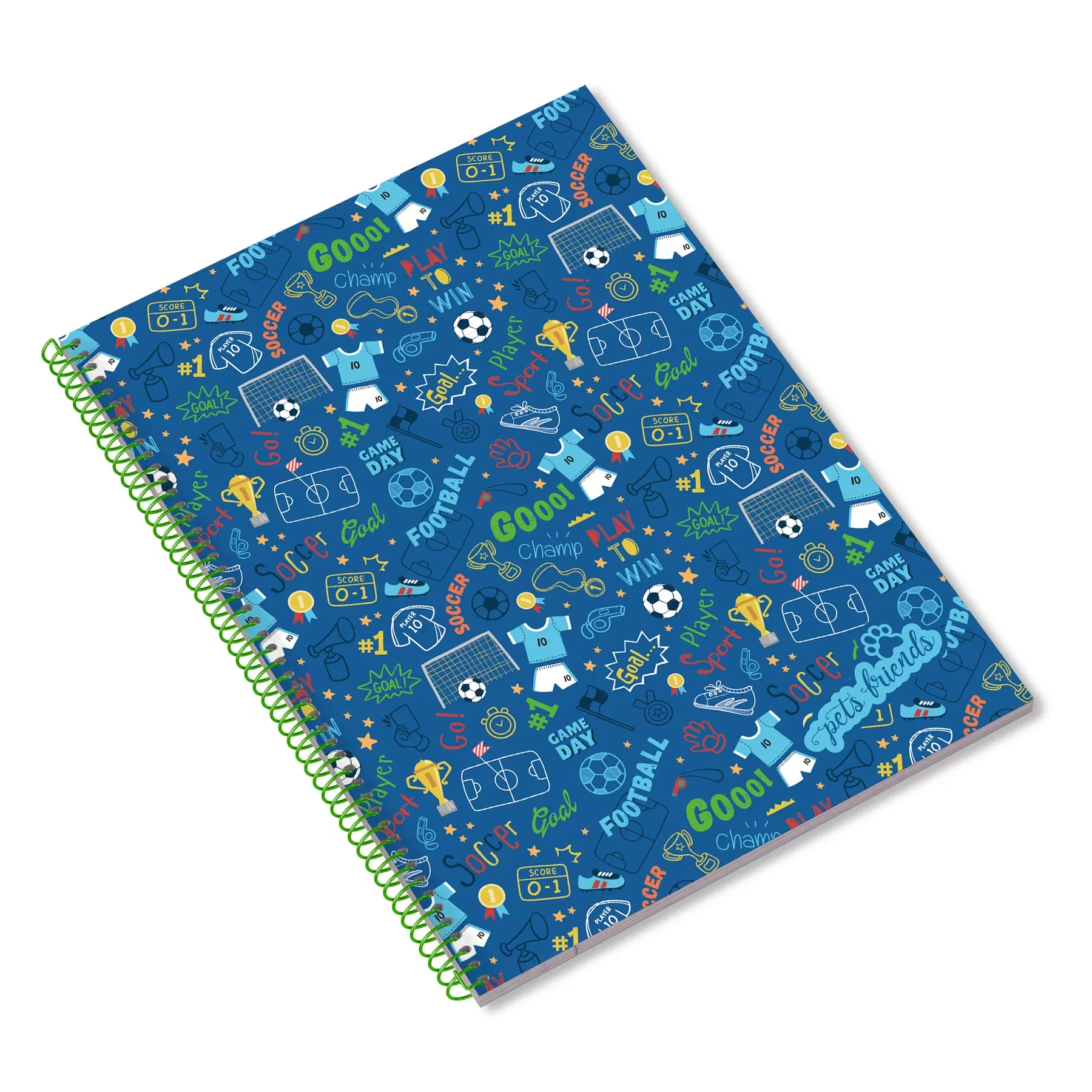 Caiet A5 80F Spiră Kidventure World Linii 238462 [4]