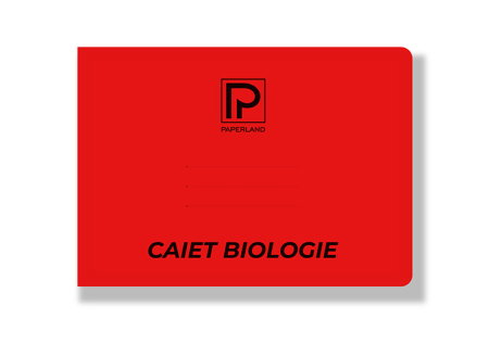 Caiete - Caiet Biologie B5 Copertă Plastic 24 File 70g 24000469