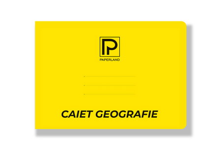 Caiet Geografie B5 Copertă Plastic 24 File 70g 24000470 [1]