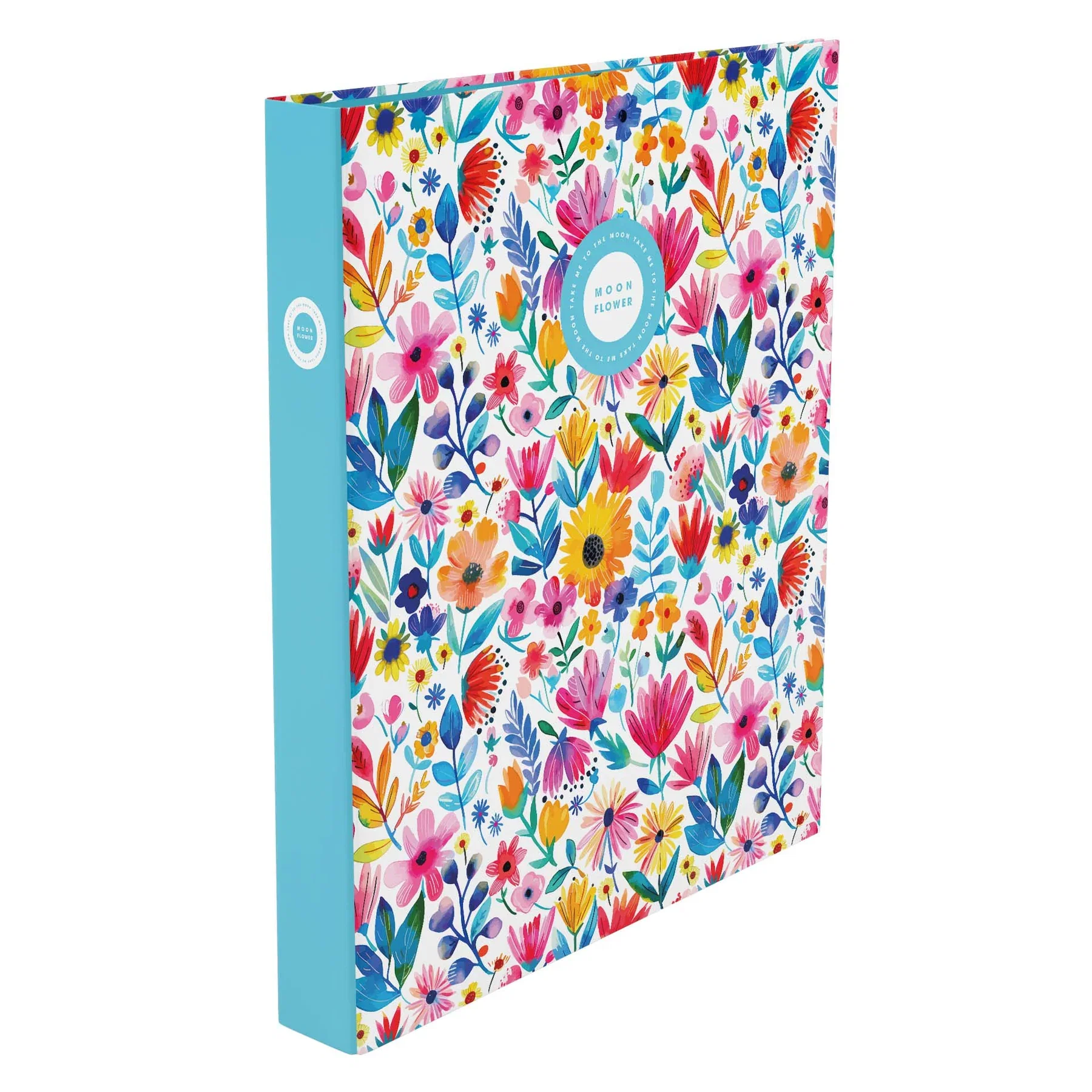 ORGANIZARE SI ARHIVARE - Caiet Mecanic A4 Ambar 2 Inele Moonflower 239629