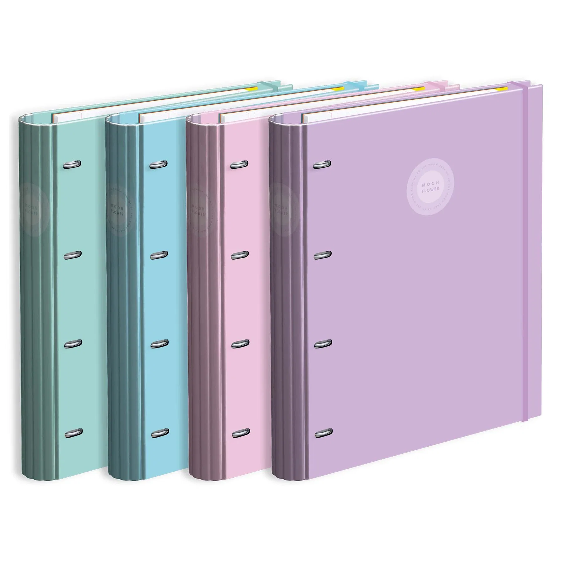 Caiete mecanice A4 - Caiet Mecanic A4 Campus Moon 4 Inele Elastic 228814