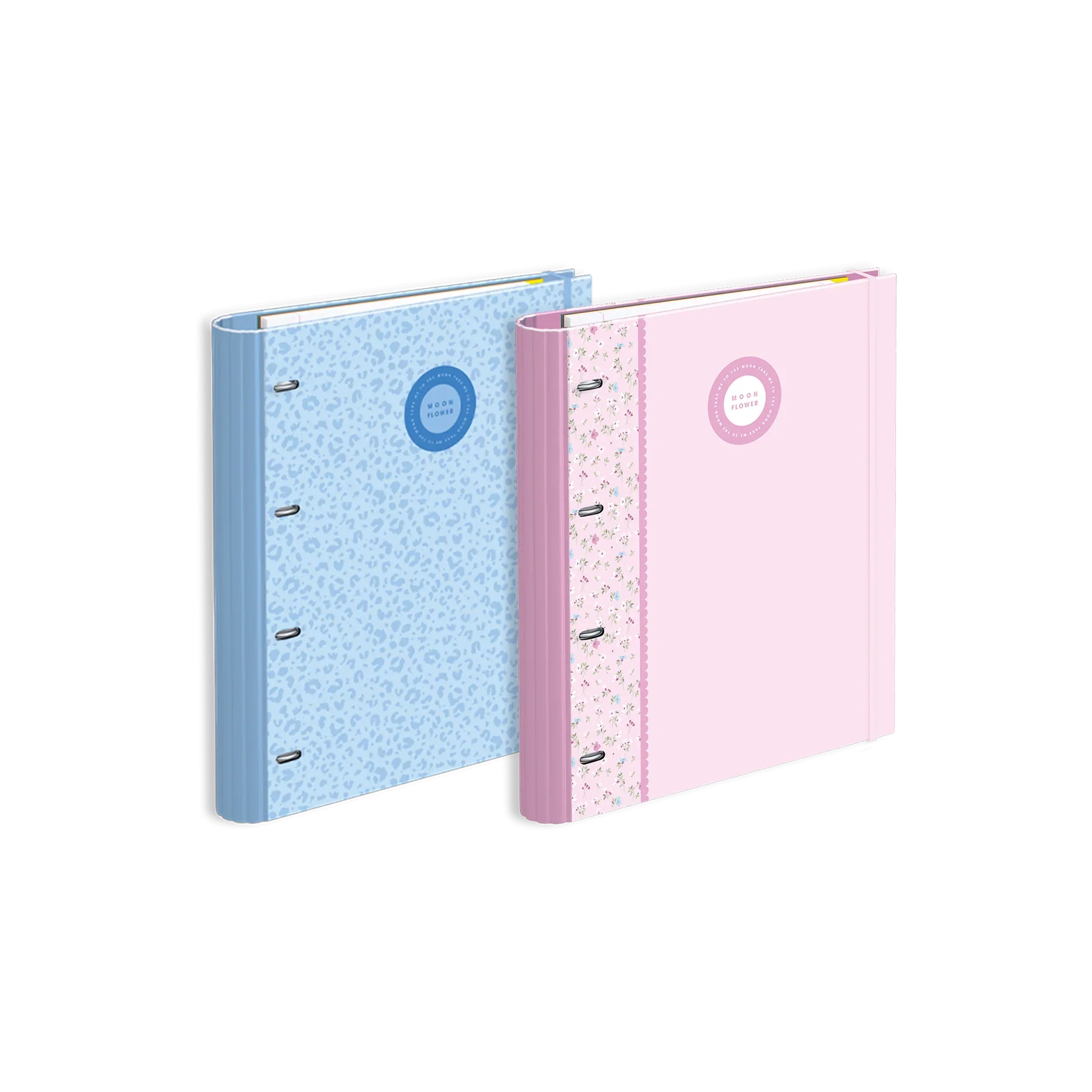 Caiete mecanice A4 - Caiet Mecanic A4 T.Moonflower 4 Inele Elastic 239087