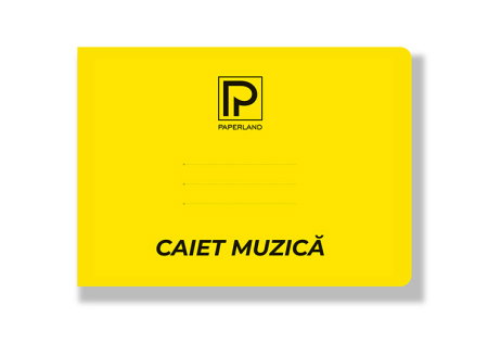 Caiet Muzică B5 Copertă Plastic 24 File 70g 24000471 [1]