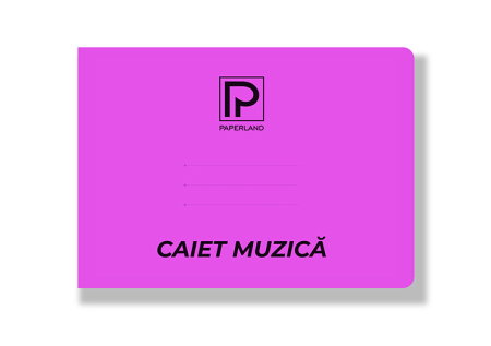 Caiet Muzică B5 Copertă Plastic 24 File 70g 24000471 [4]