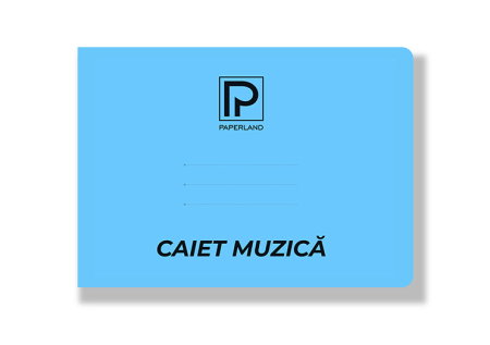 Caiet Muzică B5 Copertă Plastic 24 File 70g 24000471 [3]