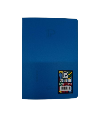 CAIET TIP II A5 24F 90GR, COPERTA PLASTIC PP 24800078 [1]