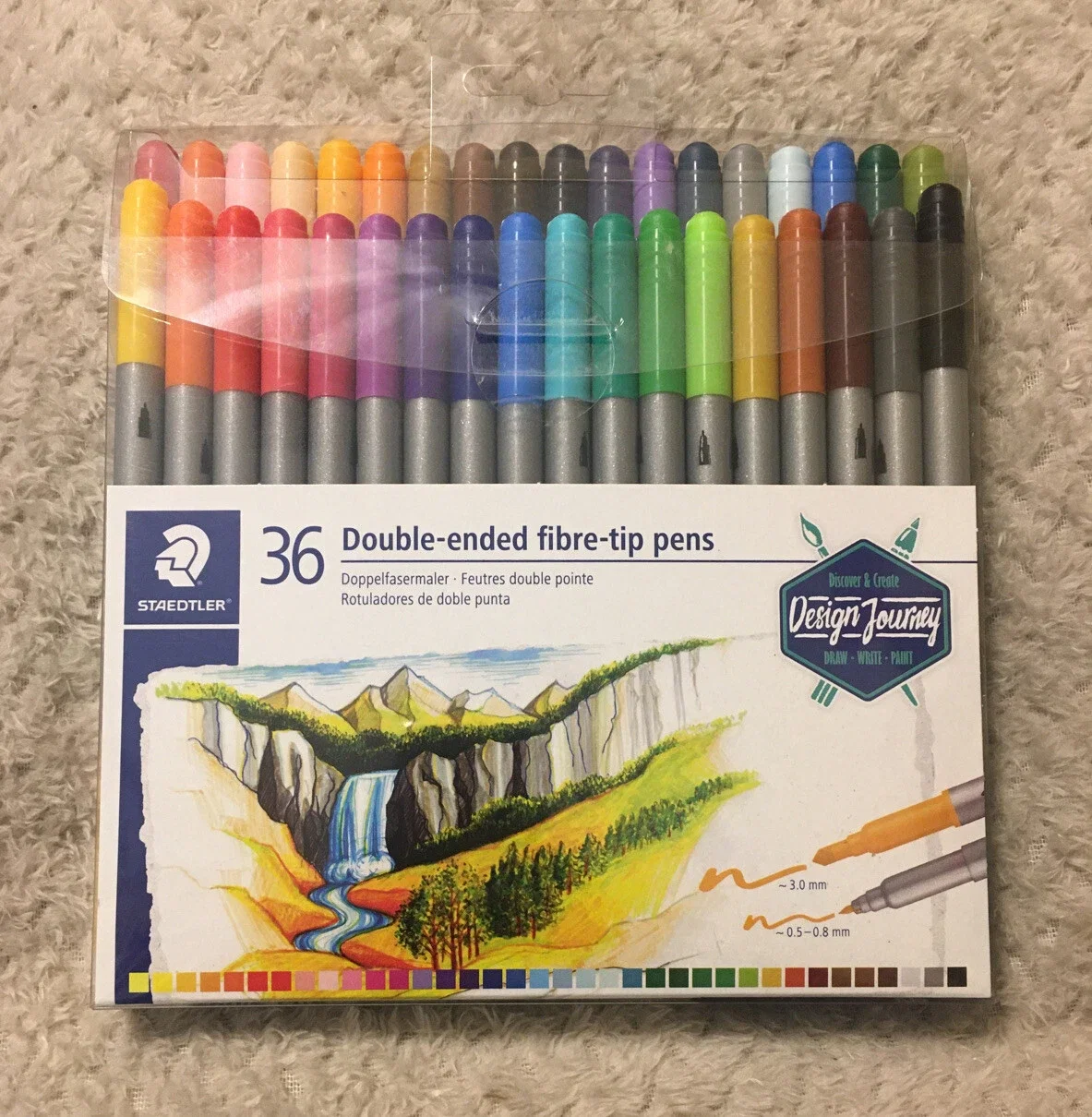 Set 36 Carioci 2 Capete Staedtler 3200TB36 [3]