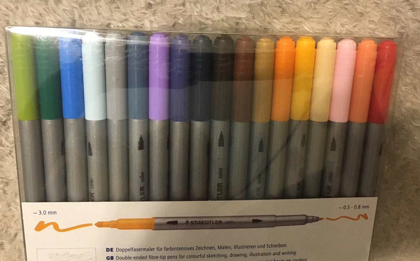 Set 36 Carioci 2 Capete Staedtler 3200TB36 [5]