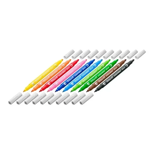 Carioci Pelikan Colorella Duo 10 Culori Vârf Dublu 400207803 [2]