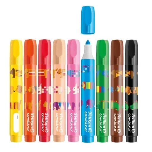 Carioci Pelikan Combino Super 9 Culori 411 814553 [1]