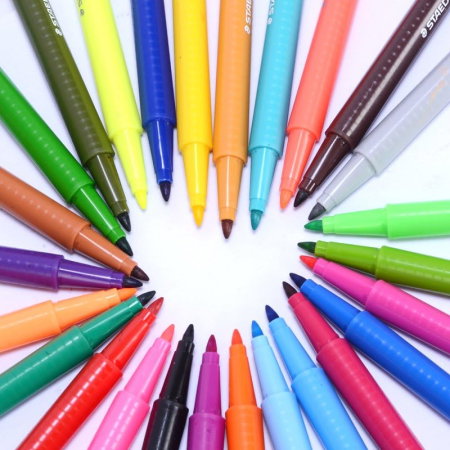 Carioci Staedtler Triplus 50 Culori/Set Cutie Metalica 323 M50 JB [2]