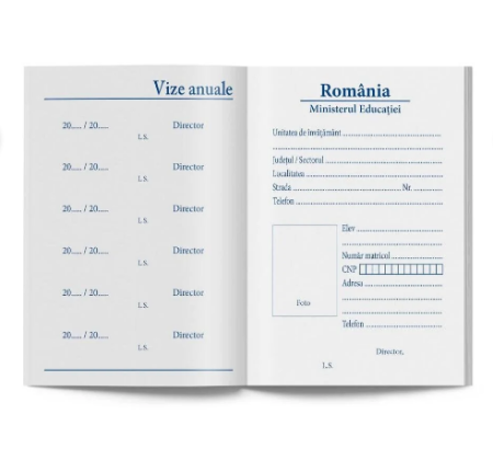 Carnet Elev Clasele I-IV A6 24500003/16000040 [1]