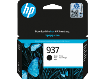 HP - Cartus Original HP 937 Black Negru 4S6W5NE