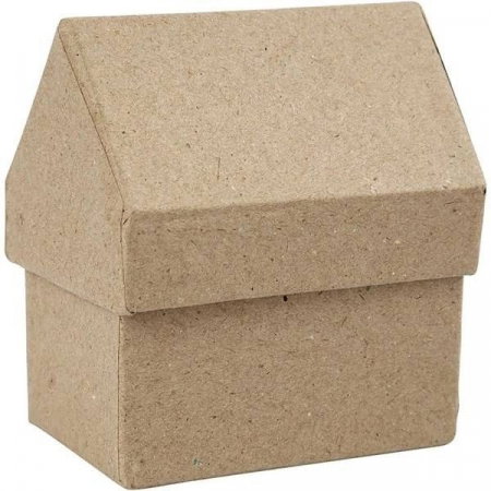 HOBBY - CC CASUTA PAPIER MACHE 10.5CM 26799/PY-APAG