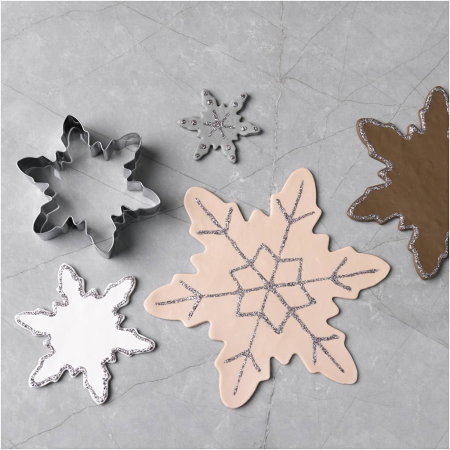 FORME METAL Cookie Cutters Snowflake, 6-16.5cm, 6 pc 782914 [1]