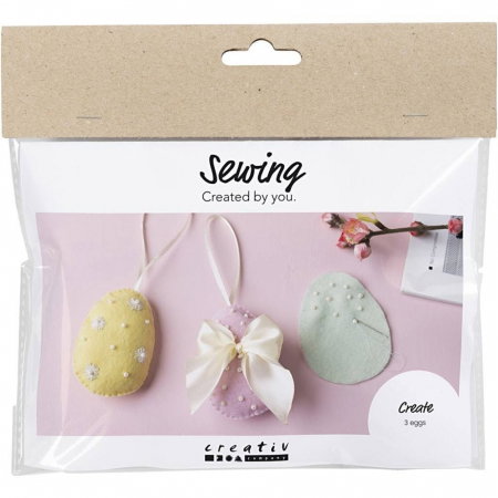 Selecție Articole Paște la Super Preț - CC MINI KIT CREATIV BRODERIE OUA DE PASTE 977595