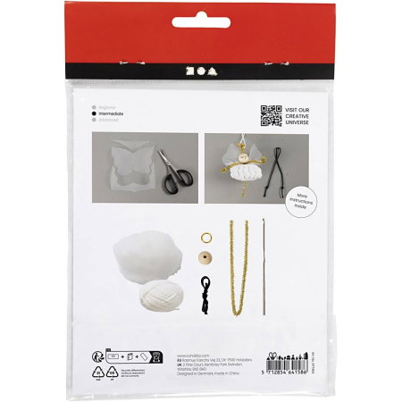 MINI KIT CREATIV CRACIUN DECORATIUNE SUSPENDATA CROSETATA INGER 977484 [2]