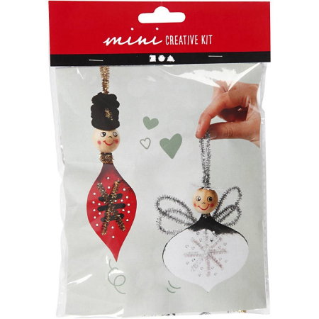 Seturi creative Christmas - MINI KIT CREATIV CRACIUN DECORATIUNI SUSPENDATE 977350