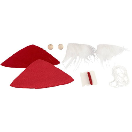 MINI KIT CREATIV CRACIUN DECORATIUNI SUSPENDATE GNOM VELUR 977400 [2]