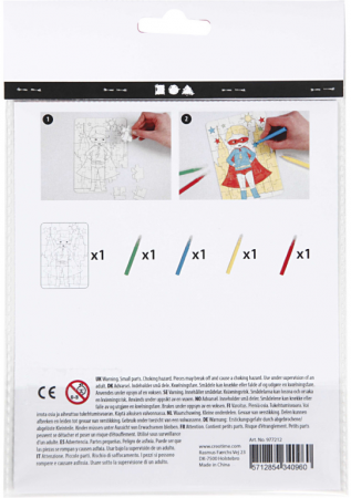 CC MINI KIT CREATIV PUZZLE DIN CARTON SUPER EROI SI 4 MINI MARKERE 977212 [1]
