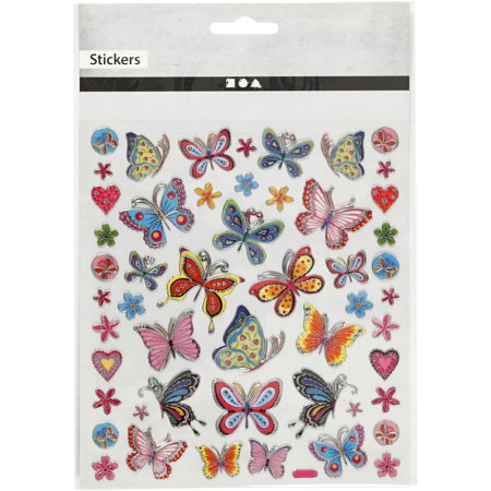 STICKER DECOR FLUTURASI COLORATI 28885 [0]