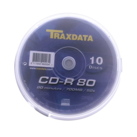 Fara categorie winmentor - Set 10 CD-R Traxdata 700MB 80Min 52X TRC10C