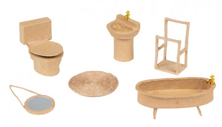 HOBBY - CF ACCESORII PAPIER MACHE BAIE 6/SET AC925C
