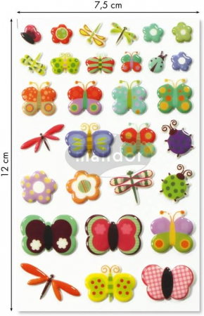 CF STICKER 3D COOKY 7.5*12CM MAILDOR FLUTURI 560388C [1]