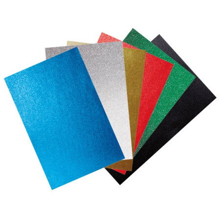 COALA GUMATA GLITTER,  20x30CM 6 CULORI/SET PM144 [1]