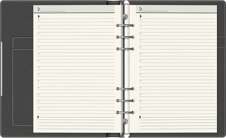 ORGANIZER LIZY A5 NEGRU 6 INELE 10130780 [1]