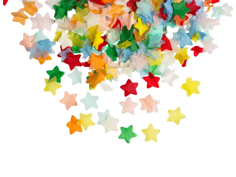Tun Confetti Circus 20cm Steluțe Multicolore TUKSC20 - [1]