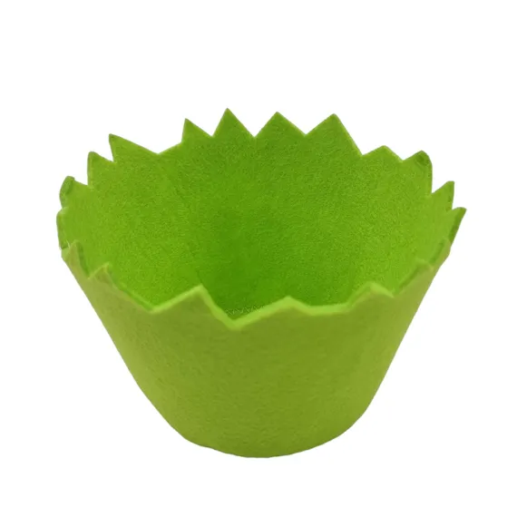 Decorațiuni pentru Masa de Paște și Coronițe Decorative - COS PASTE DIN FETRU SIMPLU 15*9*10CM