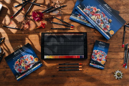 Creioane Colorate 24/Set Staedtler Mars Lumograph Aquarell 104-M24 [6]