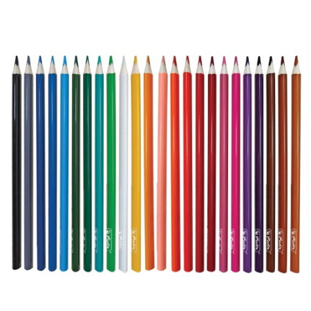 Creioane Colorate Herlitz Ultrasoft 3.3mm 24/Set 9498380 [1]