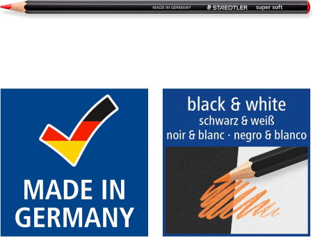 Creioane Colorate Staedtler Super Soft 12 Culori/Set 149C C12 [4]