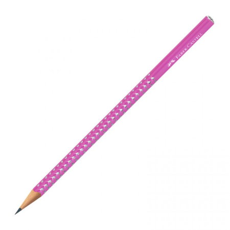 INSTRUMENTE DE SCRIS - Creion Faber Grip Sparkle B Fuchsia FC118291