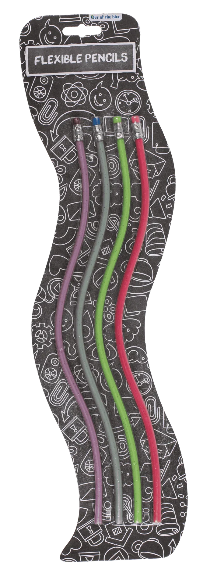 Creion Flexibil cu Radieră 32cm 4 Set [1]