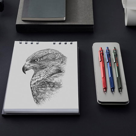 Creion Mecanic rOtring 600 Verde 0.5mm [2]