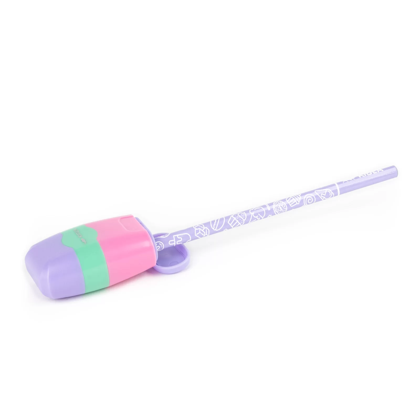 DE ASCUTITOARE DUBLA CU CONTAINER SI RADIERA MULTICOLOR KIDEA TPGKAD [2]