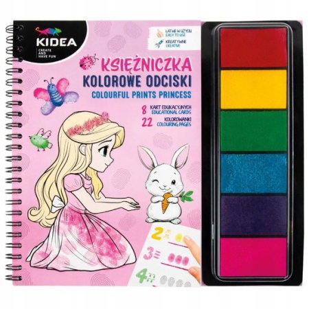 Carti Educative - DE CARTE PENTRU ACTIVITATI EDUCATIVE - PICTURA PENTRU DEGETE PRINTESA KIDEA KODKKA