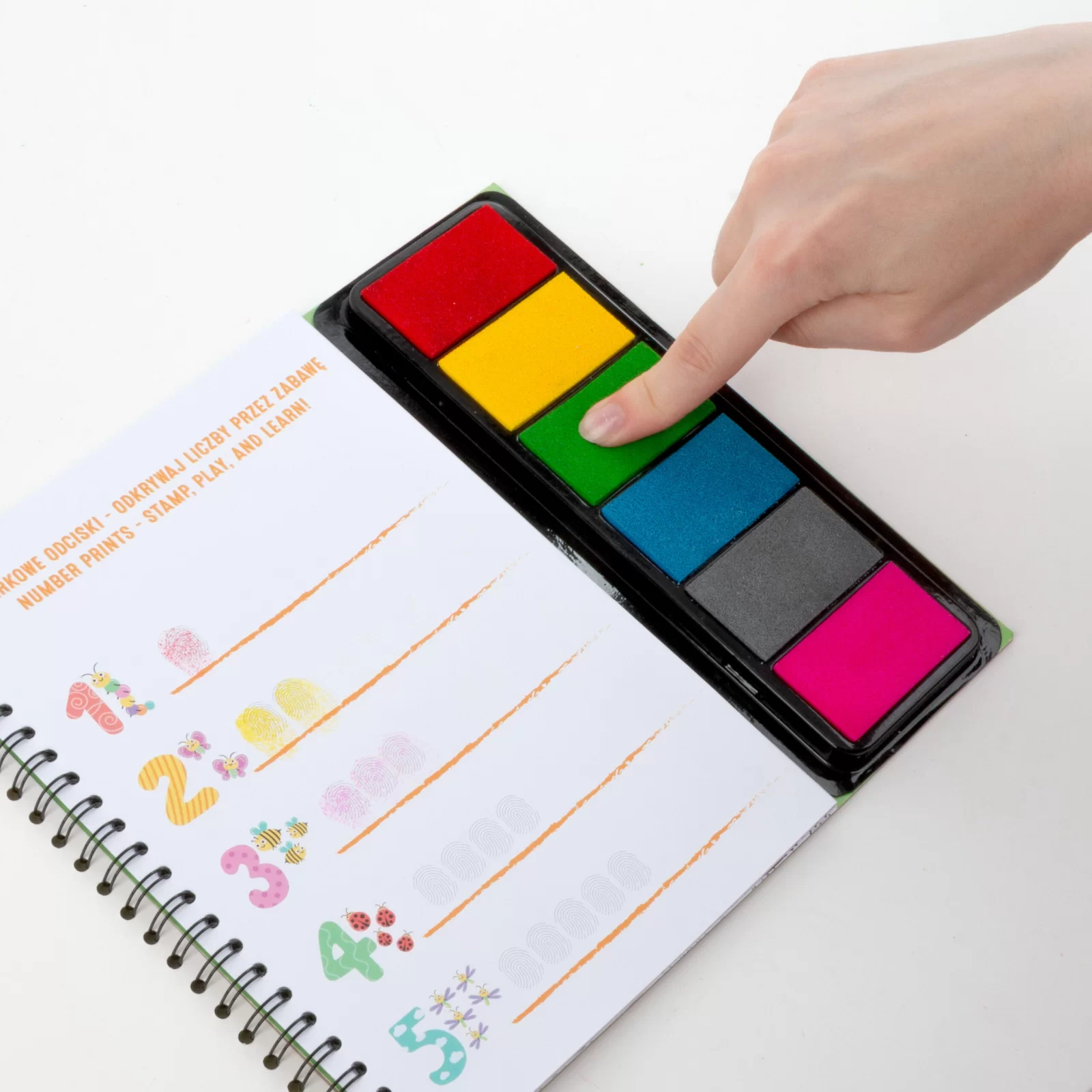 CARTE PENTRU ACTIVITATI EDUCATIVE - PICTURA PENTRU DEGETE ZOO KIDEA KODZKA [1]