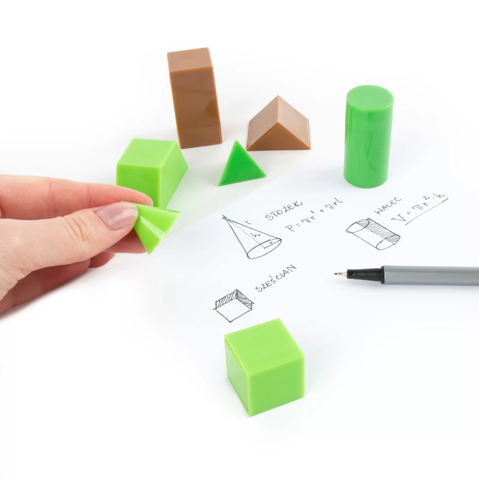 FIGURI GEOMETRICE 3D 8/SET PIXEL KIDEA M3DFGBKA [3]