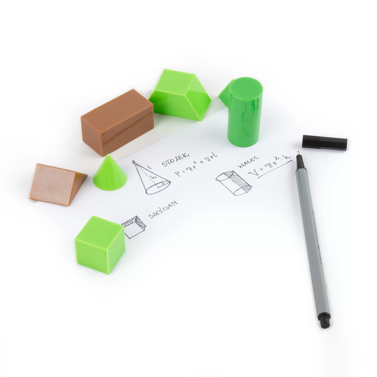 FIGURI GEOMETRICE 3D 8/SET PIXEL KIDEA M3DFGBKA [2]