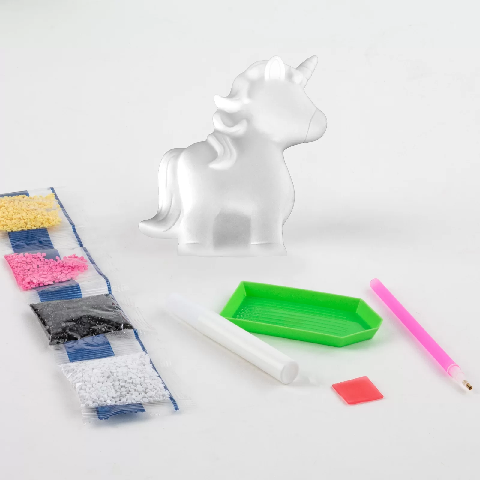 KIT CREATIV 3D DIN MARGELE UNICORN KIDEA DFUKA [1]