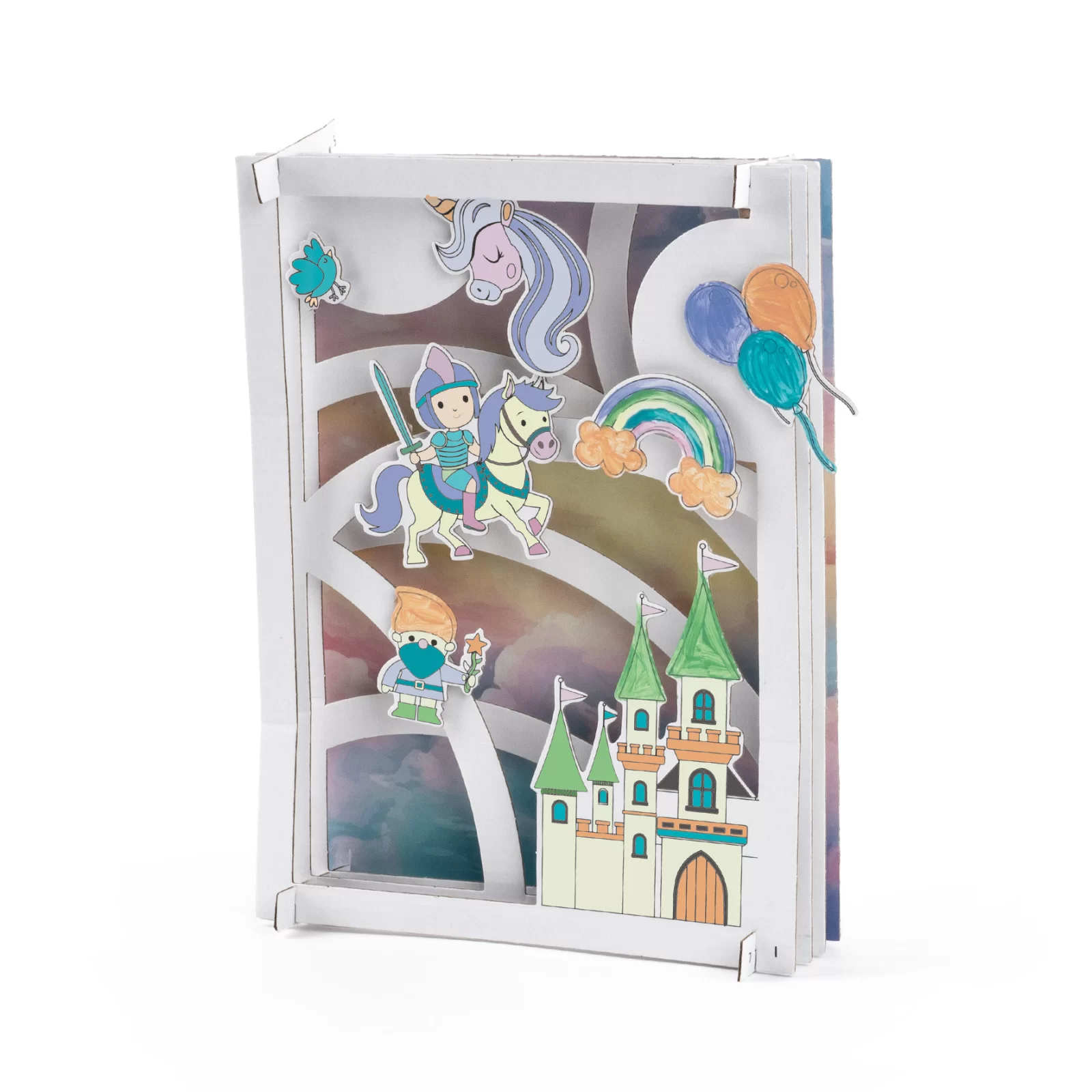 KIT CREATIV 3D PICTURA TRIDIMENSIONALA LUMEA MAGICA A PRINTESEI KIDEA O3DMSKA [6]