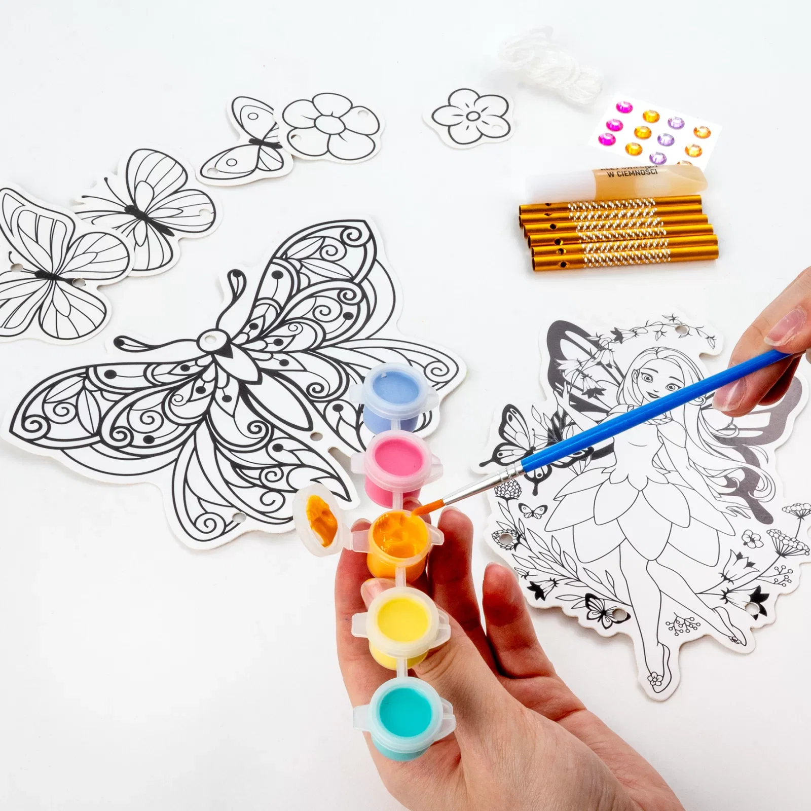 KIT CREATIV CLOPOTEI DE VANT, ZANE, STRALUCESC LA INTUNERIC KIDEA BDWSCKA [2]