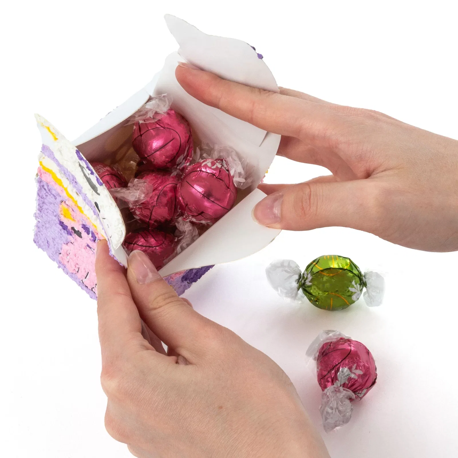 KIT CREATIV CUTIUTA PE NUMERE, PISICUTA, PAPIER MACHE KIDEA KNSZKKA [4]