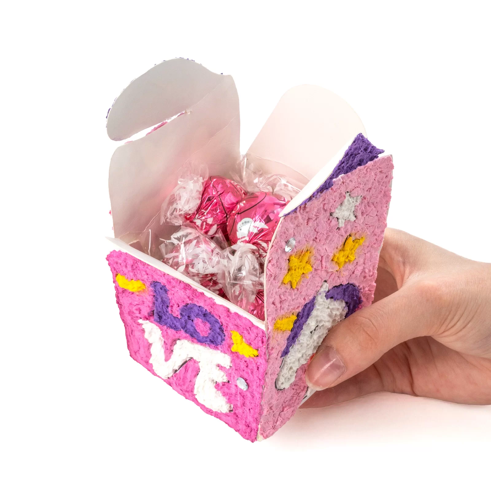 KIT CREATIV CUTIUTA PE NUMERE, UNICORN, PAPIER MACHE KIDEA KNSZSKA [8]