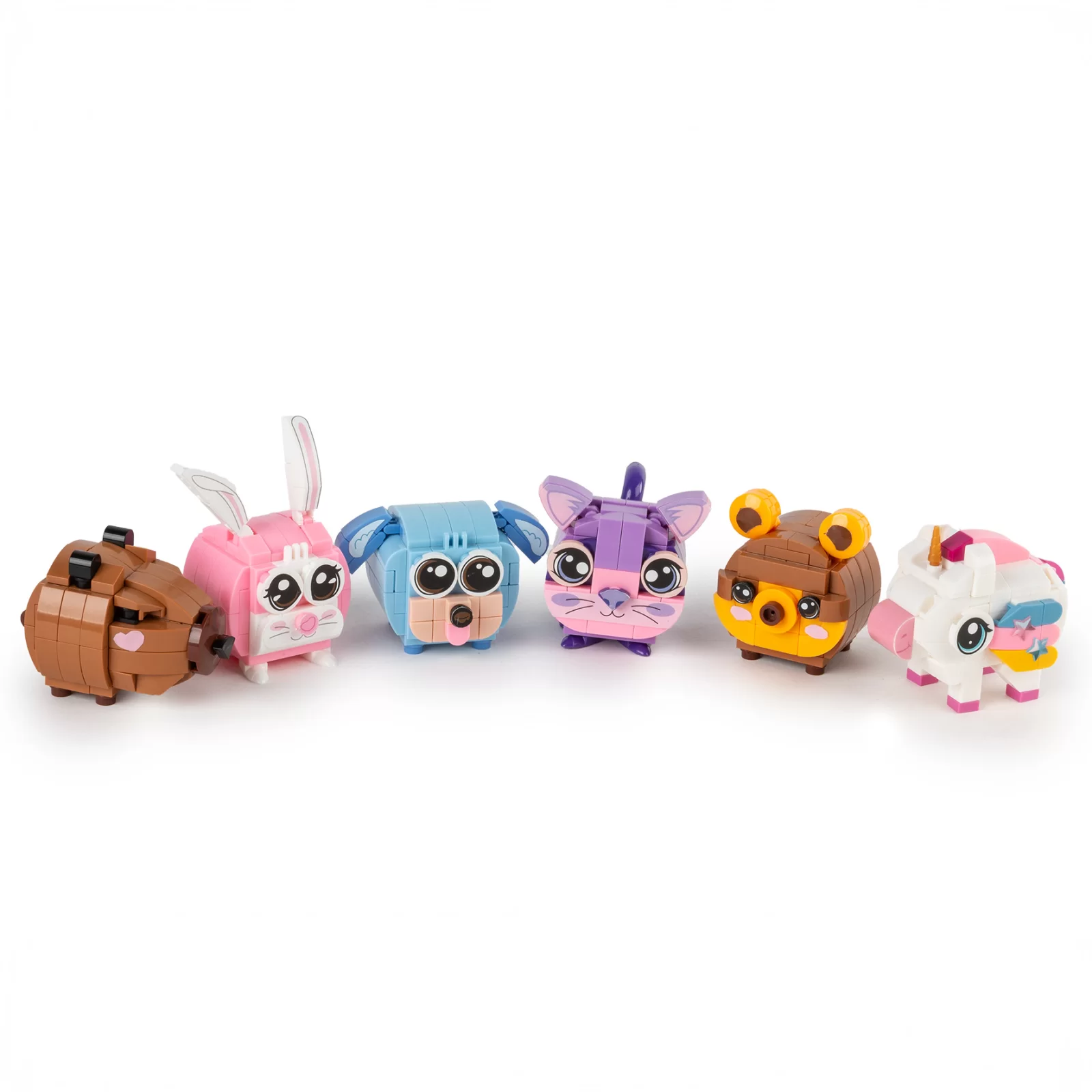 KIT CUBURI DE CONSTRUIT 114 PIESE UNICORN SNAPETS KIDEA KLSJEBKA [8]