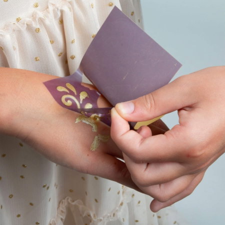 DE MARKERE PENTRU TATUAJE 3 CULORI/SET + 2 SABLOANE KIDEA MTASKA [3]